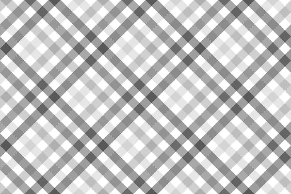 Gray diagonal check seamless pattern — ストックベクタ