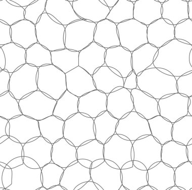 soyut bir bubbles seamless modeli