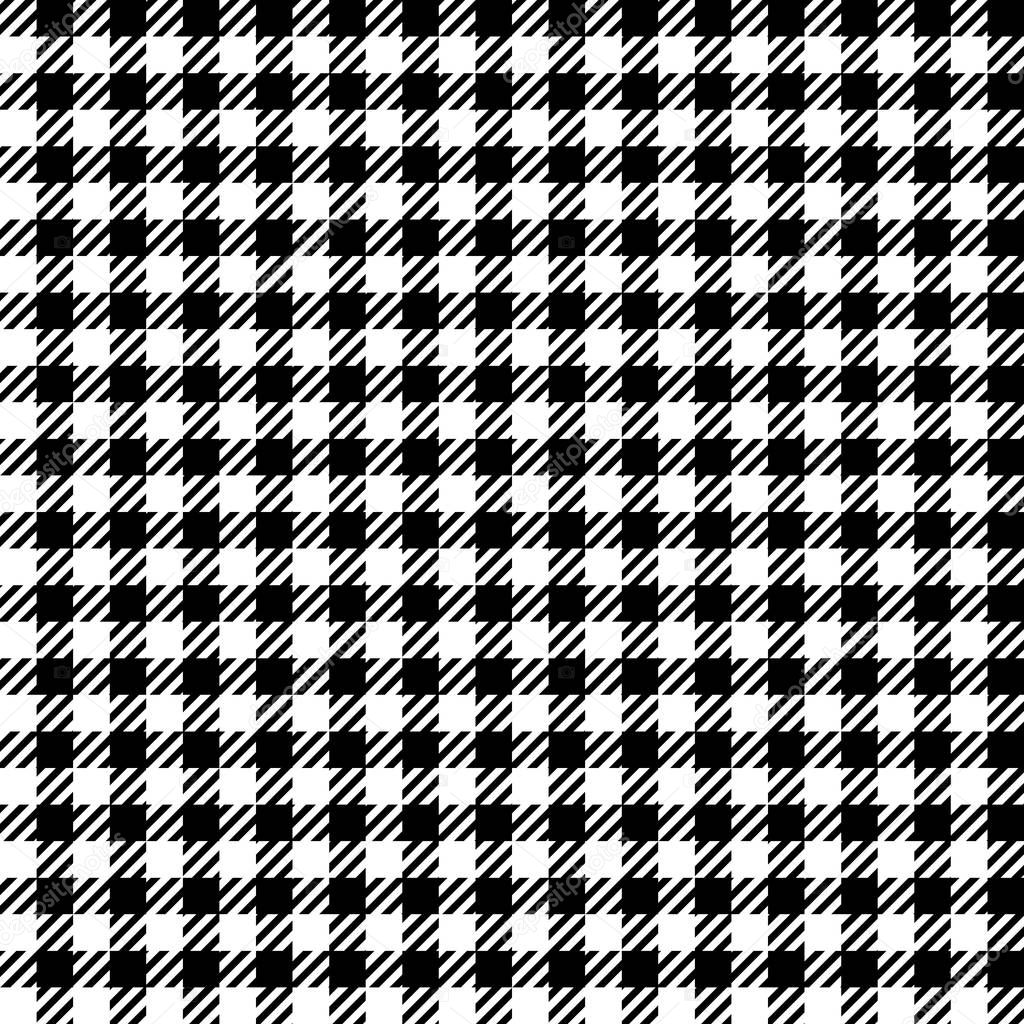 Black White Check Plaid Seamless Fabric Texture Vector Image By C Ankmsn Vector Stock Black White Check Plaid Seamless Fabric Texture Vector Image By C Ankmsn Vector Stock