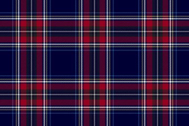 Mavi kırmızı kontrol doku arka plan seamless modeli