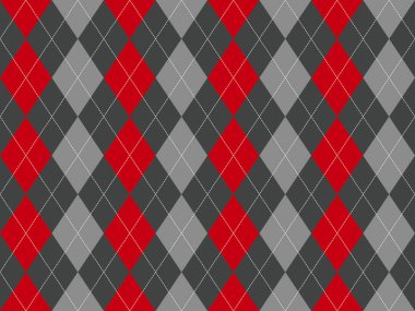 Gri argyle seamless modeli