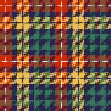 Ekose sorunsuz kumaş doku renkleri kontrol