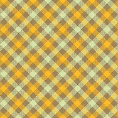 Sebze renk onay ekose kumaş doku seamless modeli