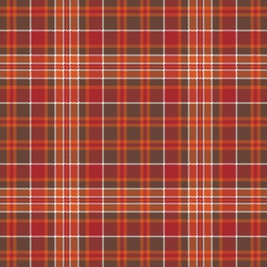 Sıcak renk onay ekose kare piksel seamless modeli