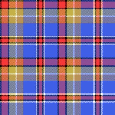 Mavi renk kumaş doku seamless modeli kontrol