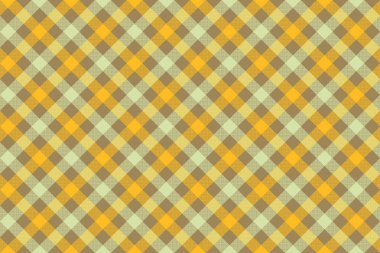 Sarı onay çapraz kumaş doku arka plan seamless modeli