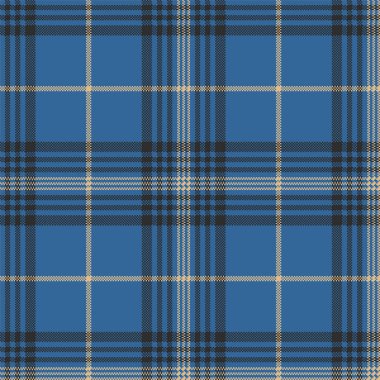 Mavi onay ekose tartan seamless modeli