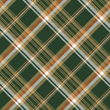 Yeşil tartan onay ekose seamless modeli