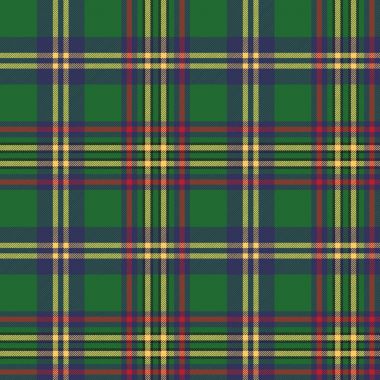 Yeşil tartan klasik seamless modeli