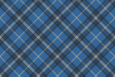 Mavi onay ekose tartan seamless modeli