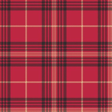 Kırmızı onay ekose tartan seamless modeli