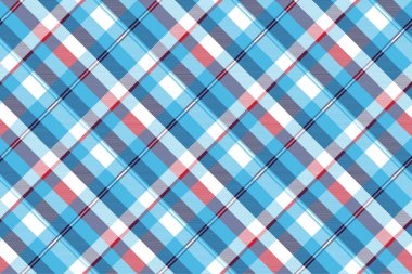 Turkuaz seamless modeli onay ekose kumaş doku madras