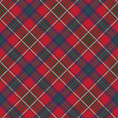 Yeşil kırmızı klasik tartan kontrol sorunsuz kumaş doku