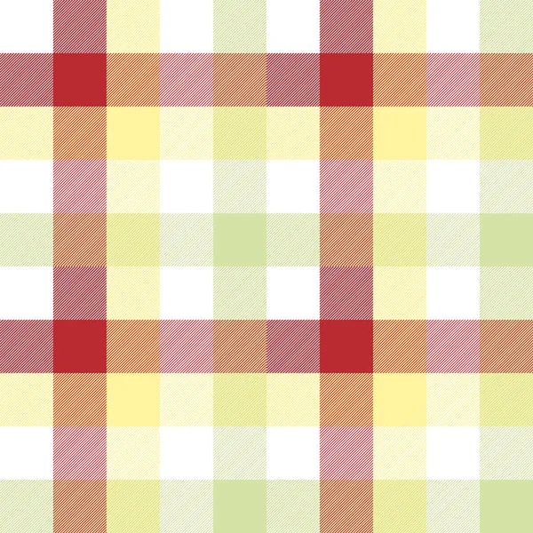 抽象的な格子縞の生地テクスチャのシームレス パターン — ストックベクタ