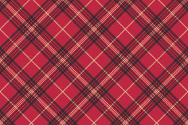 Kırmızı onay ekose tartan seamless modeli