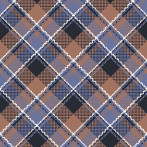 Tartan textilie textura vzor bezešvé — Stockový vektor