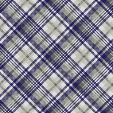 Mavi gri onay Tekstil seamless modeli