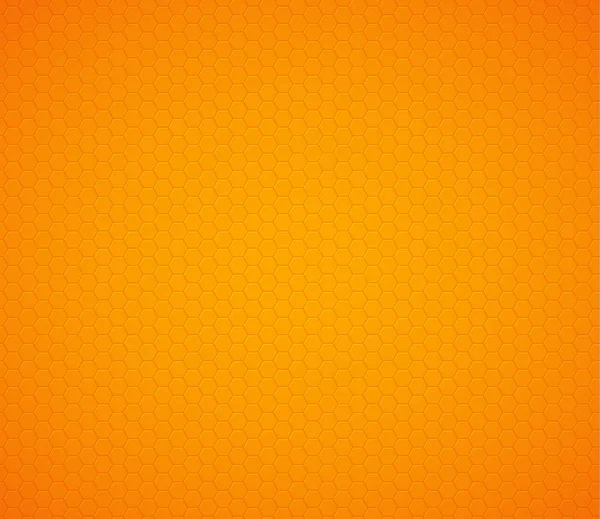 Оранжевый желтый шестиугольник — стоковый вектор