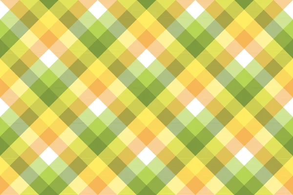 Toalhas de mesa xadrez de cor textura de tecido sem costura — Vetor de Stock