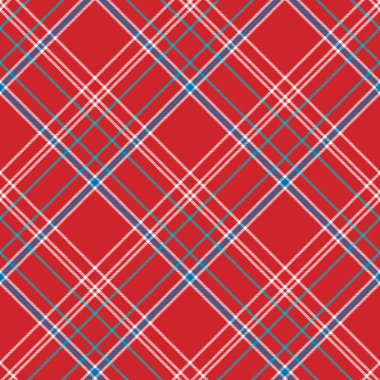 Kırmızı bir arka plan onay kumaş doku seamless modeli