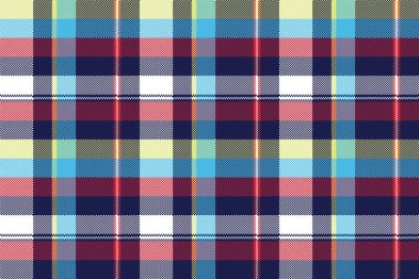 Mavi onay piksel kumaş doku seamless modeli