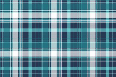 Mavi piksel onay tartan sorunsuz kumaş doku