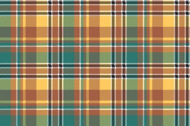 Dikişsiz desen tartan doku