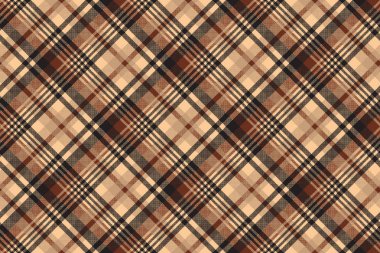 Dikişsiz desen tartan çikolata renkli arka planı