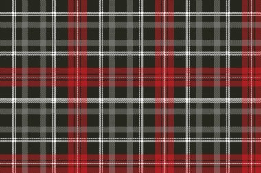 Tartan piksel ekose sorunsuz kumaş doku