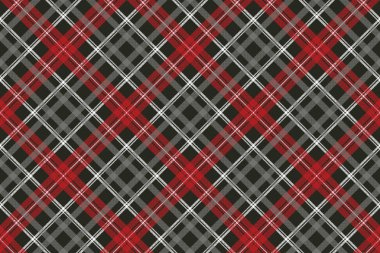 Tartan piksel ekose sorunsuz kumaş doku