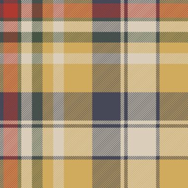 Sarı ekose kumaş doku seamless modeli kontrol