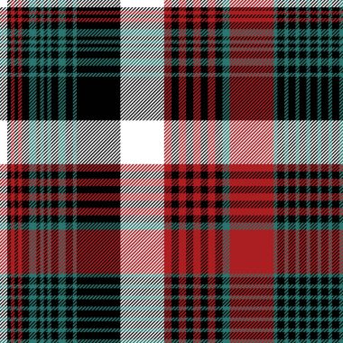 Kırmızı yeşil ekoseli sorunsuz arka plan kontrol