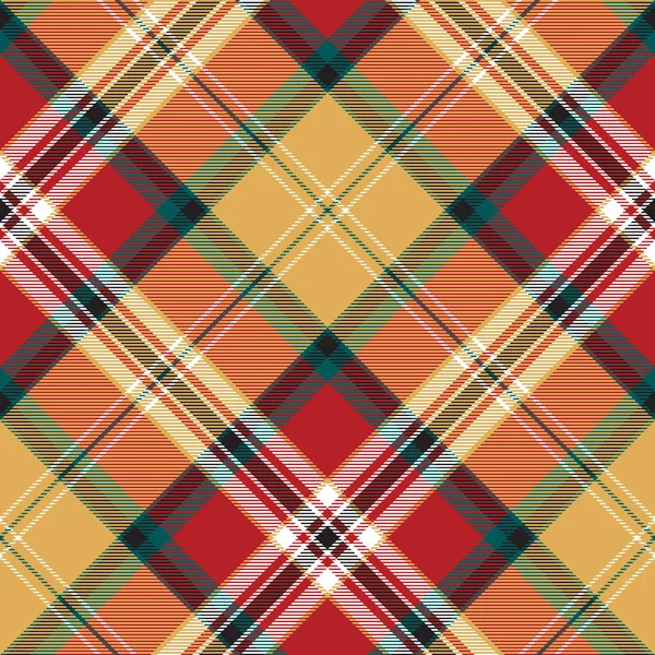 Couleur plaid motif sans couture — Image vectorielle