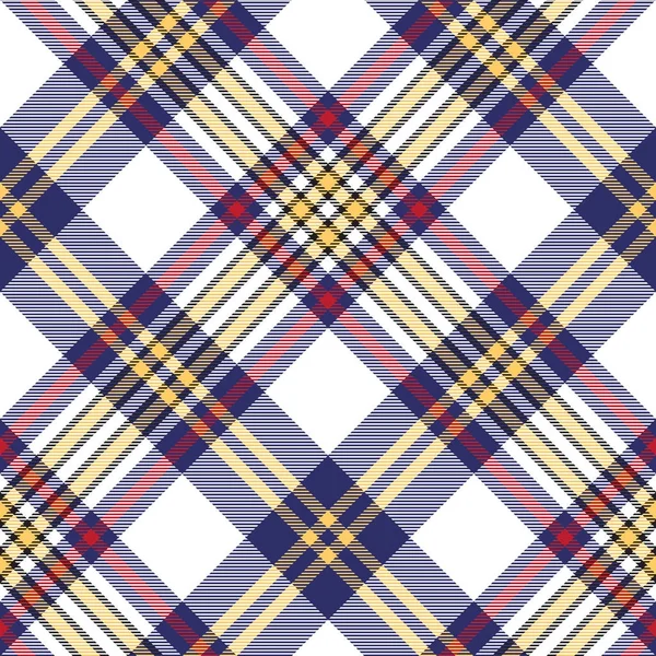 Dikişsiz desen Beyaz Mavi onay ekose