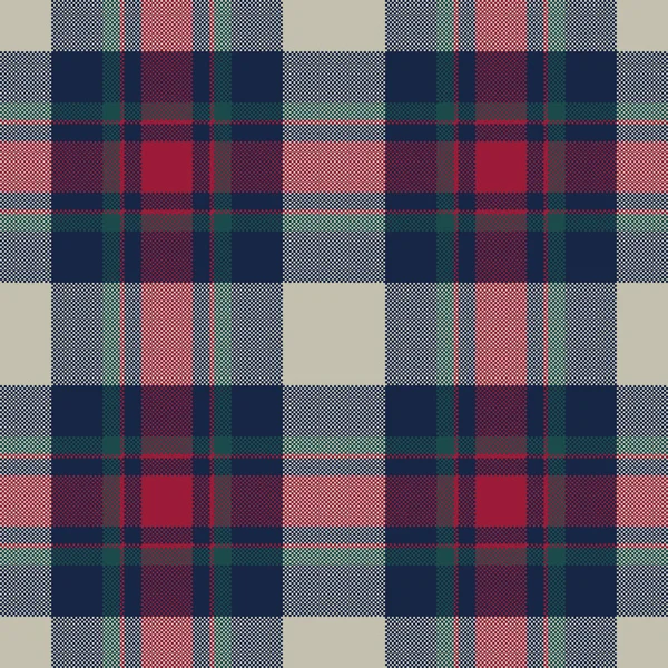 Classique tartan plaid motif sans couture — Image vectorielle