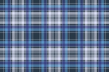 Mavi onay kumaş doku çapraz seamless modeli