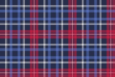 Mavi çapraz kumaş doku ekose seamless modeli