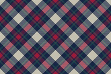 Tartan onay diyagonal kareli kumaş doku sorunsuz