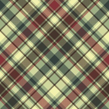 Yeşil tartan onay ekose seamless modeli