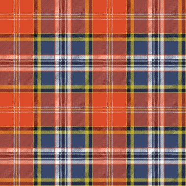 Tekstil tartan ekose doku seamless modeli