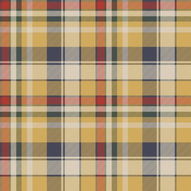 Sarı ekose kumaş doku seamless modeli kontrol