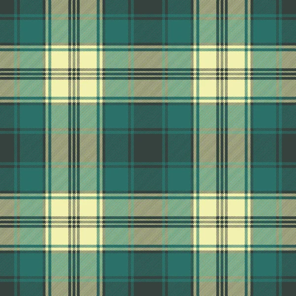 Vert motif plaid classique sans couture — Image vectorielle