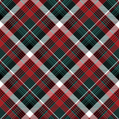 Kırmızı yeşil ekoseli sorunsuz arka plan kontrol