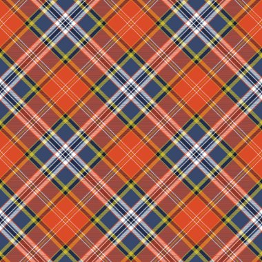 Tekstil tartan ekose doku seamless modeli