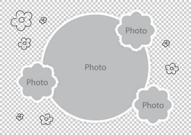 Bebek fotoğraf şaşırtıcı montages favori fotoğraf çerçeveleri