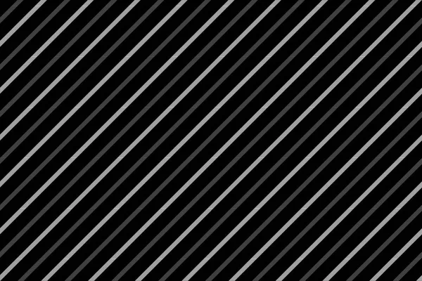 Negro rayas sin costura patrón diagonal textura — Vector de stock