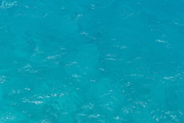 Mavi deniz dokular su