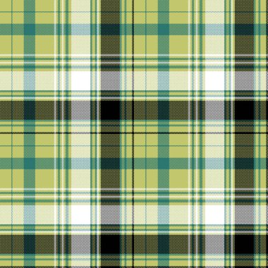 Piksel onay ekose Tekstil doku seamless modeli