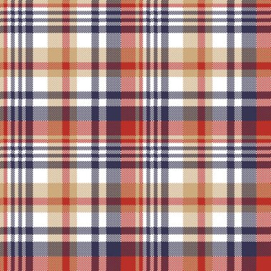 Piksel ekose Tekstil tartan seamless modeli