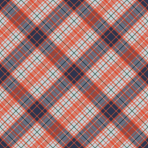 Pixel texture seamless check plaid — Stock Vector